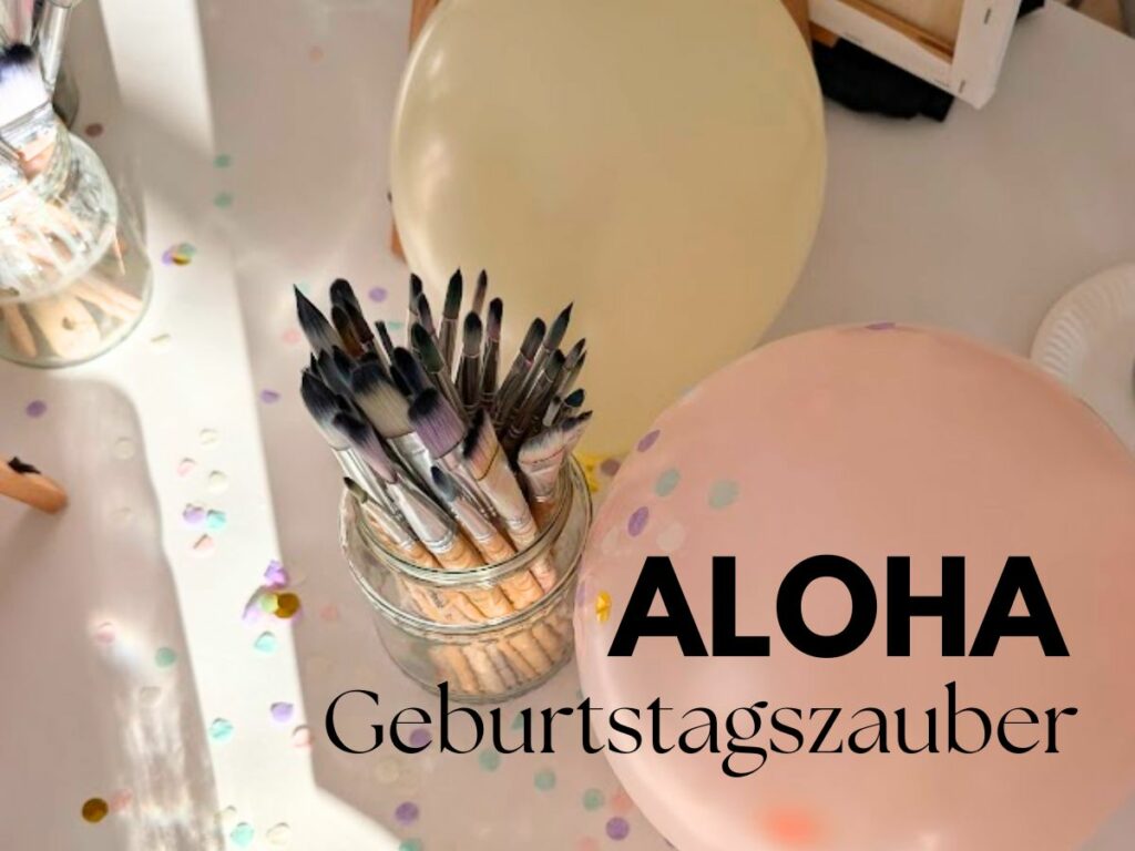 Kreativer Kindergeburtstag Aloha